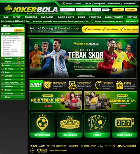Jokerbola live chat  JokerBola adalah situs judi bola online yang sudah sangat terkenal di Indonesia dengan prediksi terbaik